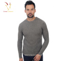 Jersey de jersey con cuello redondo Merino Wool Knitted para hombre